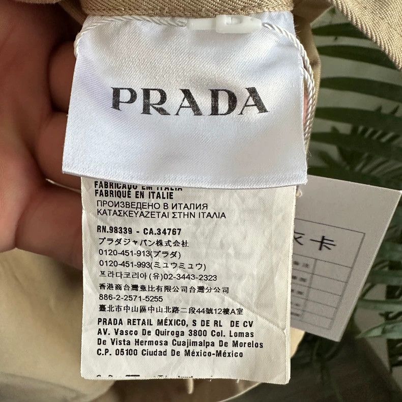 Prada Prada Brown Logo Embroidered Short Jacket - dmc Size US M / EU 48-50 / 2 - 5 Thumbnail