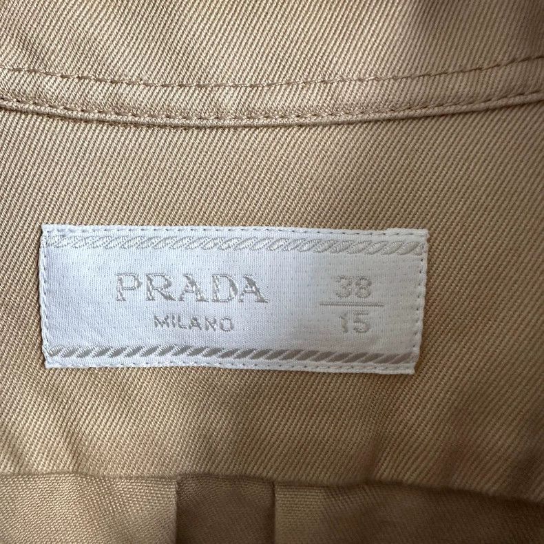 Prada Prada Brown Logo Embroidered Short Jacket - dmc Size US M / EU 48-50 / 2 - 4 Thumbnail