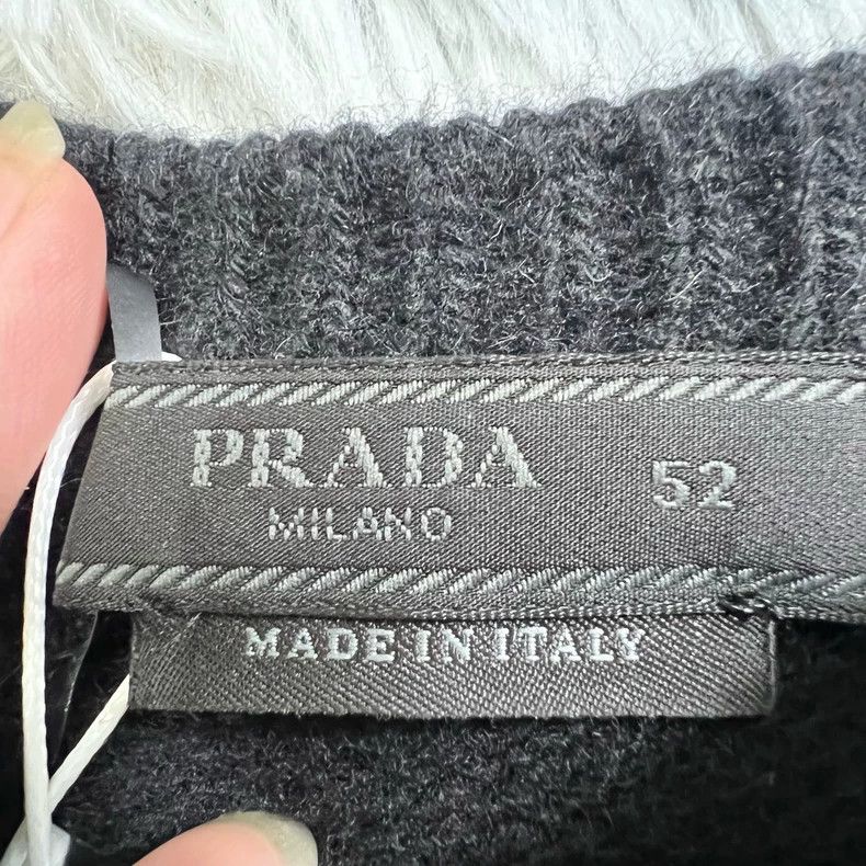 Prada Prada Wool Knit Flame Pattern Sweater - dmc Size US M / EU 48-50 / 2 - 3 Thumbnail