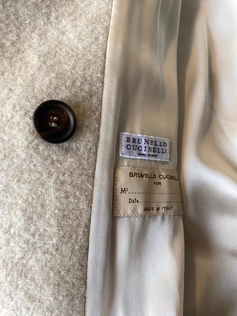 Brunello Cucinelli Brunello Cucinelli Alpaca Wool Coat - dmc Size US M / EU 48-50 / 2 - 4 Thumbnail
