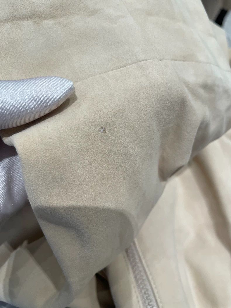 Brunello Cucinelli Brunello Cucinelli Beige Leather Jacket 46 - dmc Size US M / EU 48-50 / 2 - 7 Thumbnail