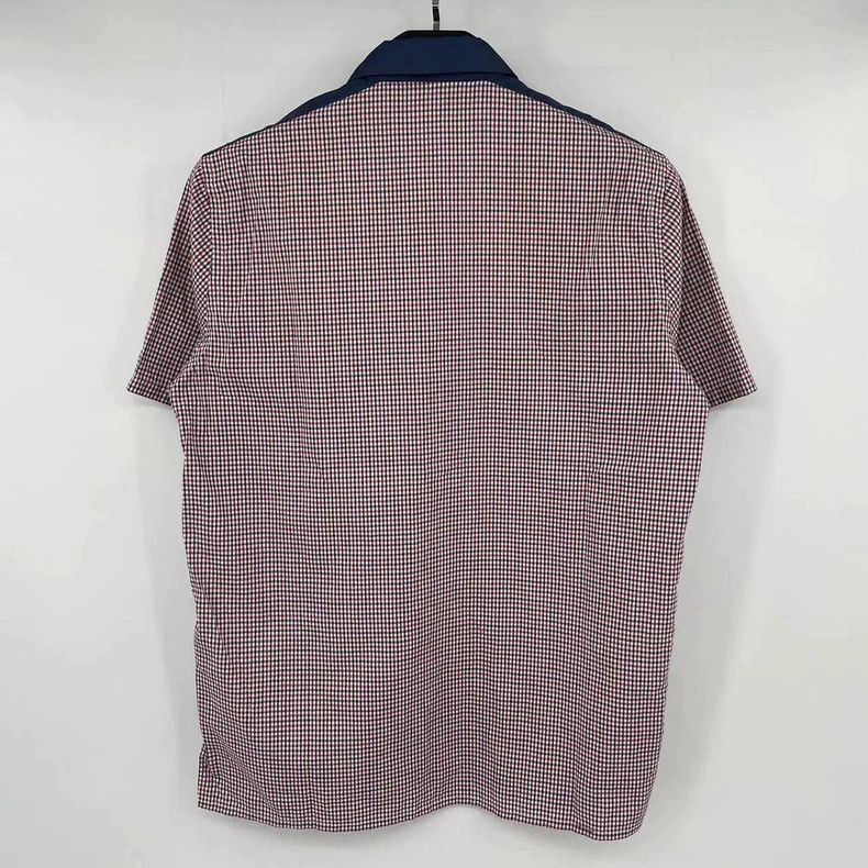 Prada Prada Check Pocket Short Sleeve Shirt - dmc Size US M / EU 48-50 / 2 - 2 Thumbnail