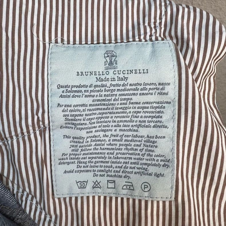Brunello Cucinelli Brunello Cucinelli Washed Denim Jeans - dmc Size US 32 / EU 48 - 3 Thumbnail