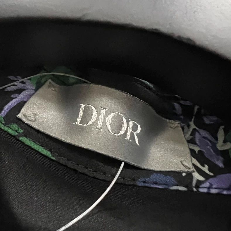 Dior Dior Floral Print Short Sleeve Shirt - dmc Size US M / EU 48-50 / 2 - 4 Thumbnail