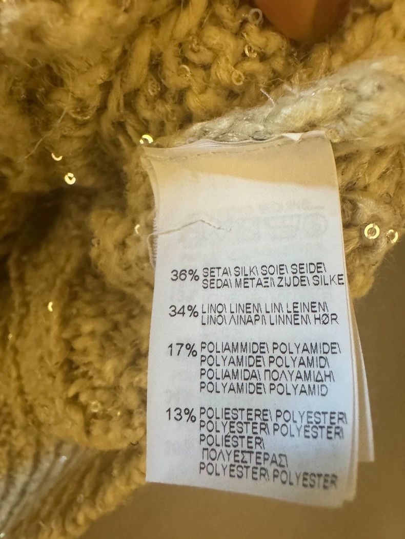 Brunello Cucinelli Brunello Cucinelli Beaded Cable Knit Sweater - dmc Size US M / EU 48-50 / 2 - 3 Thumbnail