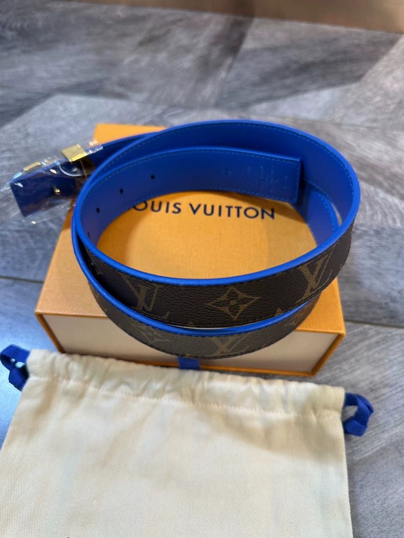 Louis Vuitton Louis Vuitton Monogram Reversible Belt - dmc Size ONE SIZE - 3 Thumbnail