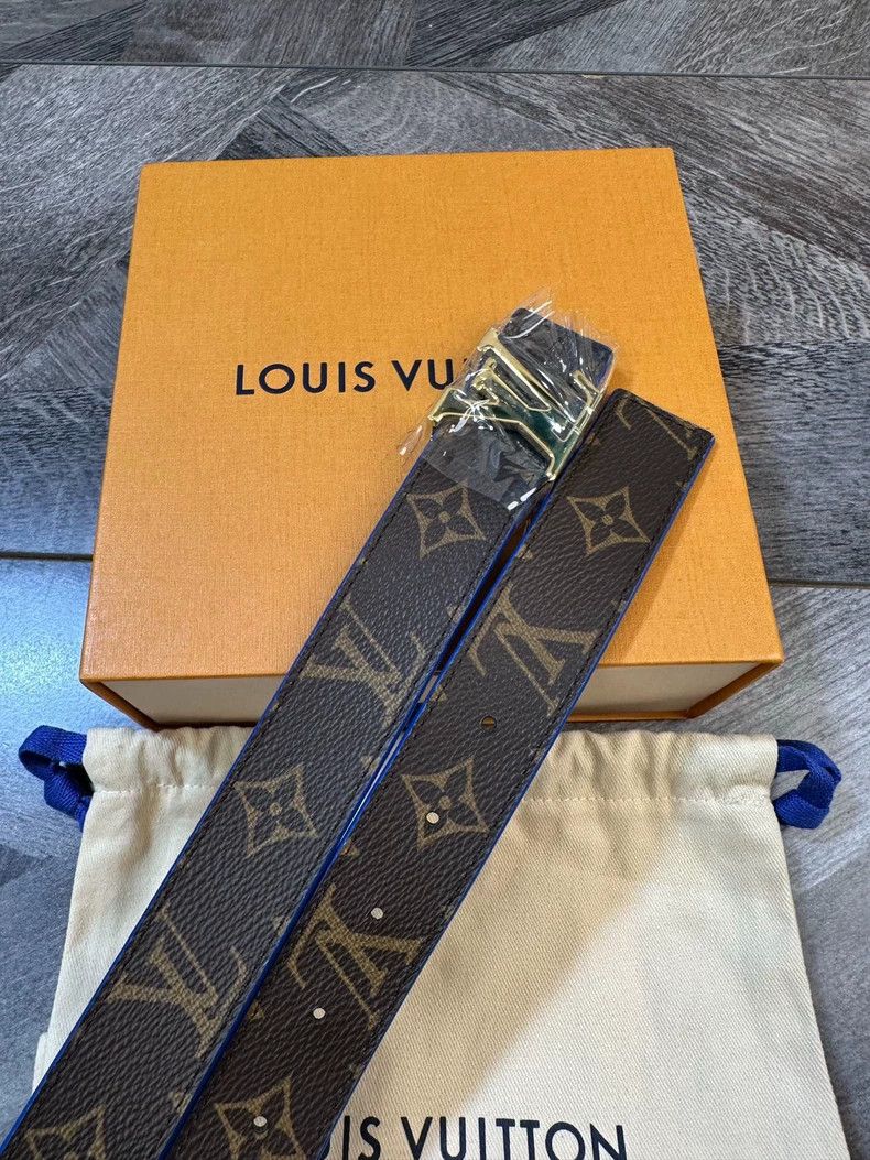 Louis Vuitton Louis Vuitton Monogram Reversible Belt - dmc Size ONE SIZE - 4 Thumbnail