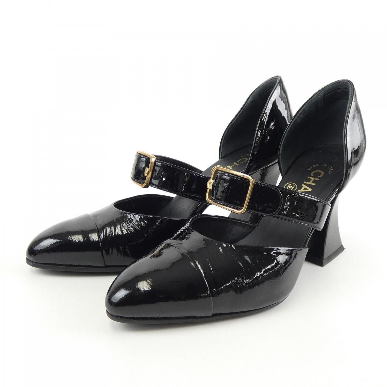 Chanel Chanel Chanel G39048X56544 Patent Goatskin Shoes Leather Shoes G39048X56544 DUTY FREE for USA Size ONE SIZE - 3 Thumbnail