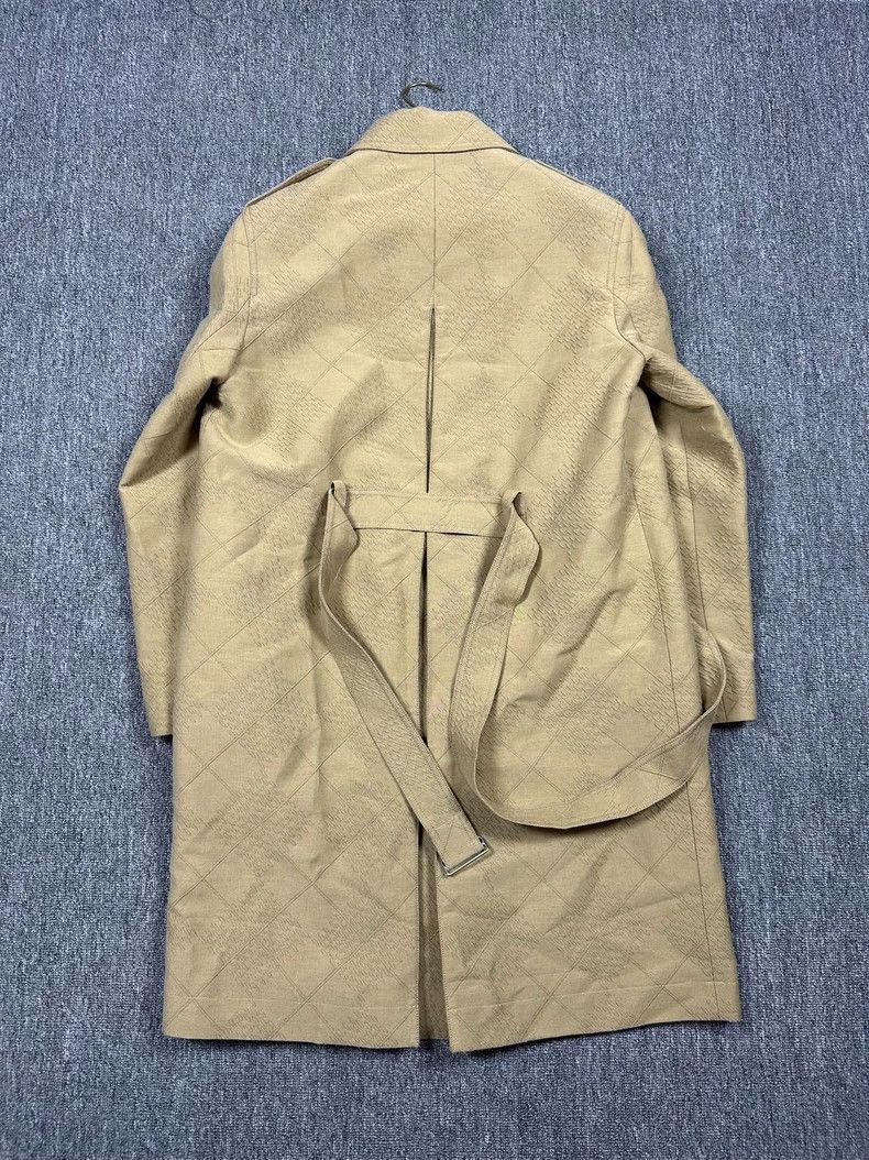 Louis Vuitton LV x Pharrell Beige Logo Long Trench Coat - dmc Size US XXS / EU 40 - 3 Thumbnail