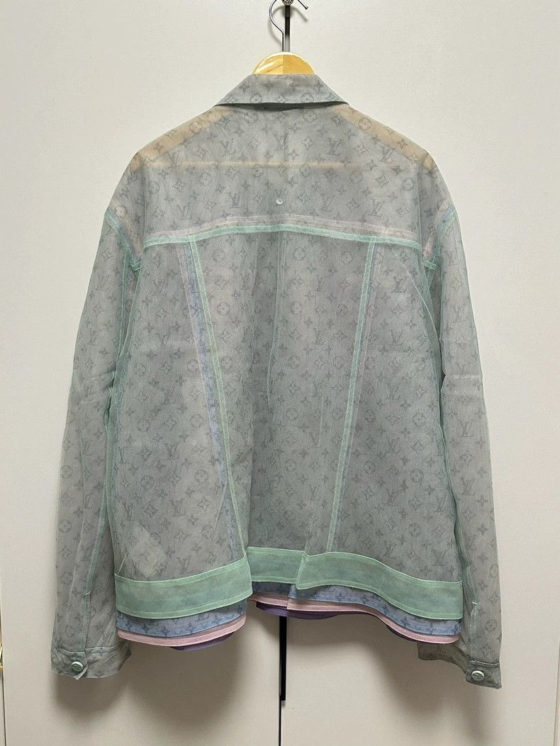 Louis Vuitton Louis Vuitton SS20 Denim Jacket Multi - dmc Size US XL / EU 56 / 4 - 2 Thumbnail