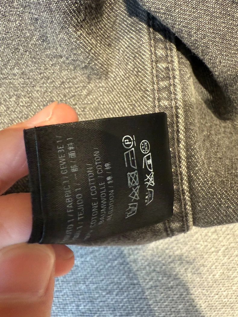 Balenciaga Balenciaga Denim Jacket Size 48 - dmc Size US XL / EU 56 / 4 - 6 Thumbnail