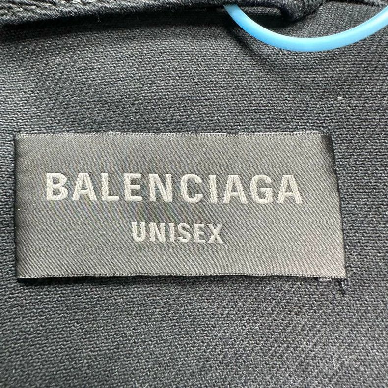 Balenciaga Balenciaga Black Denim Jacket - dmc Size US M / EU 48-50 / 2 - 3 Thumbnail