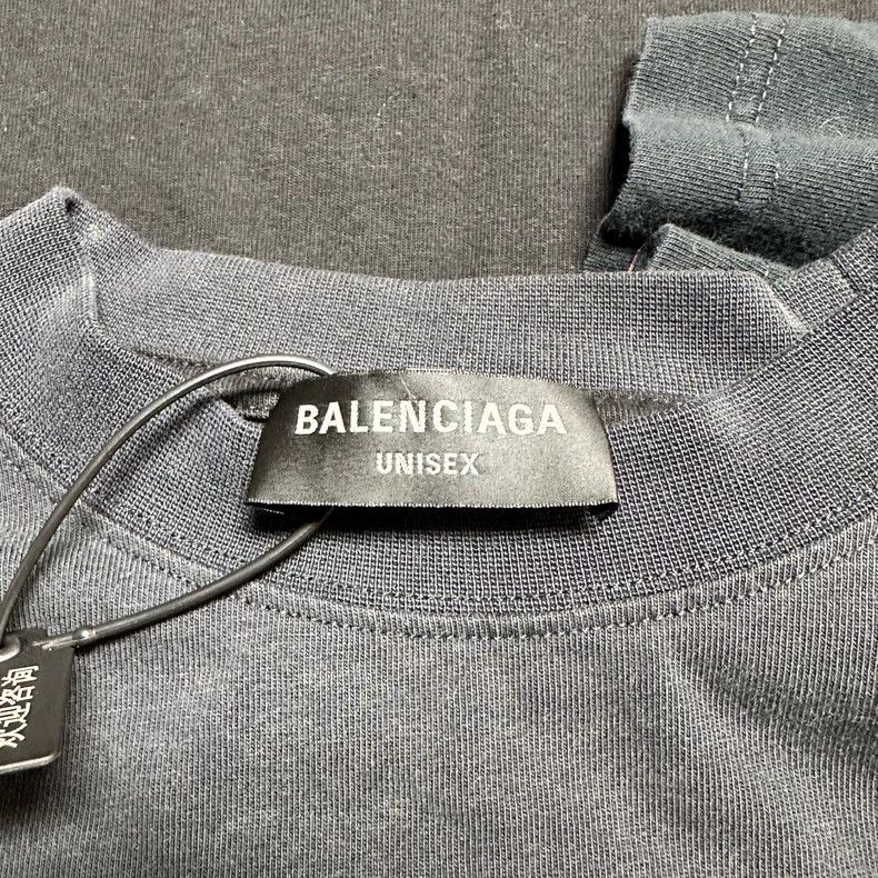 Balenciaga Balenciaga Layered Band Print Short Sleeve - dmc Size US S / EU 44-46 / 1 - 3 Thumbnail
