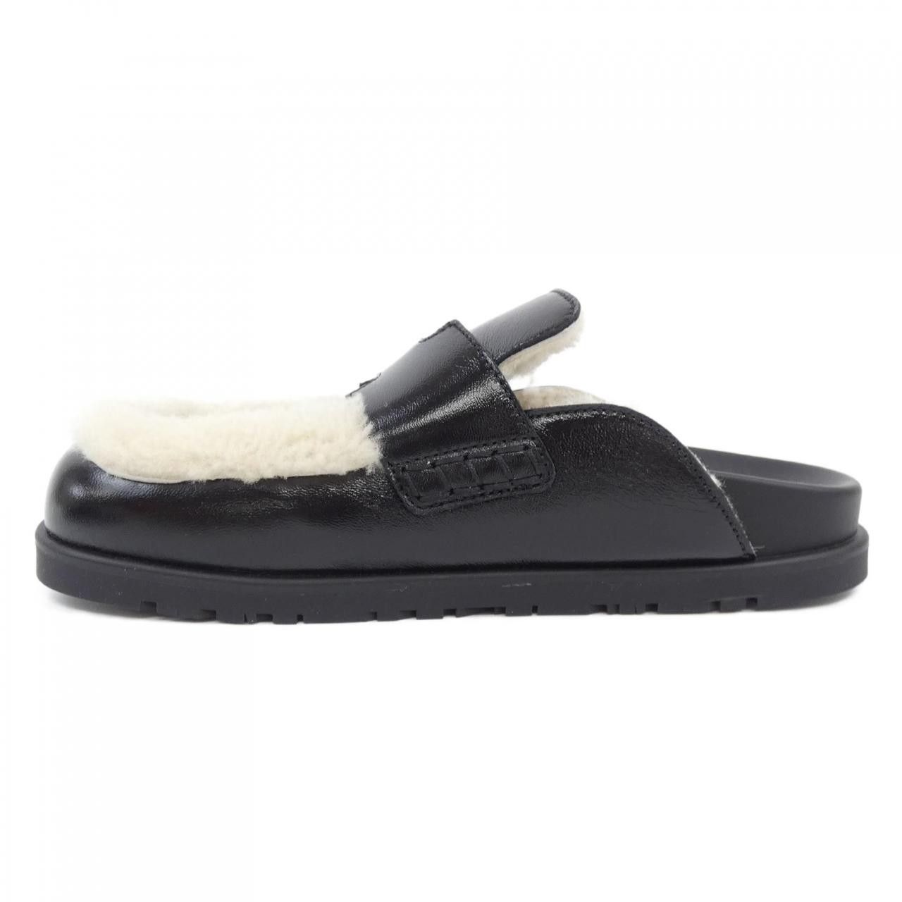 Hermes Hermes Hermes Shearling Shoes Natural Material Shoes DUTY FREE for USA Size ONE SIZE - 2 Thumbnail