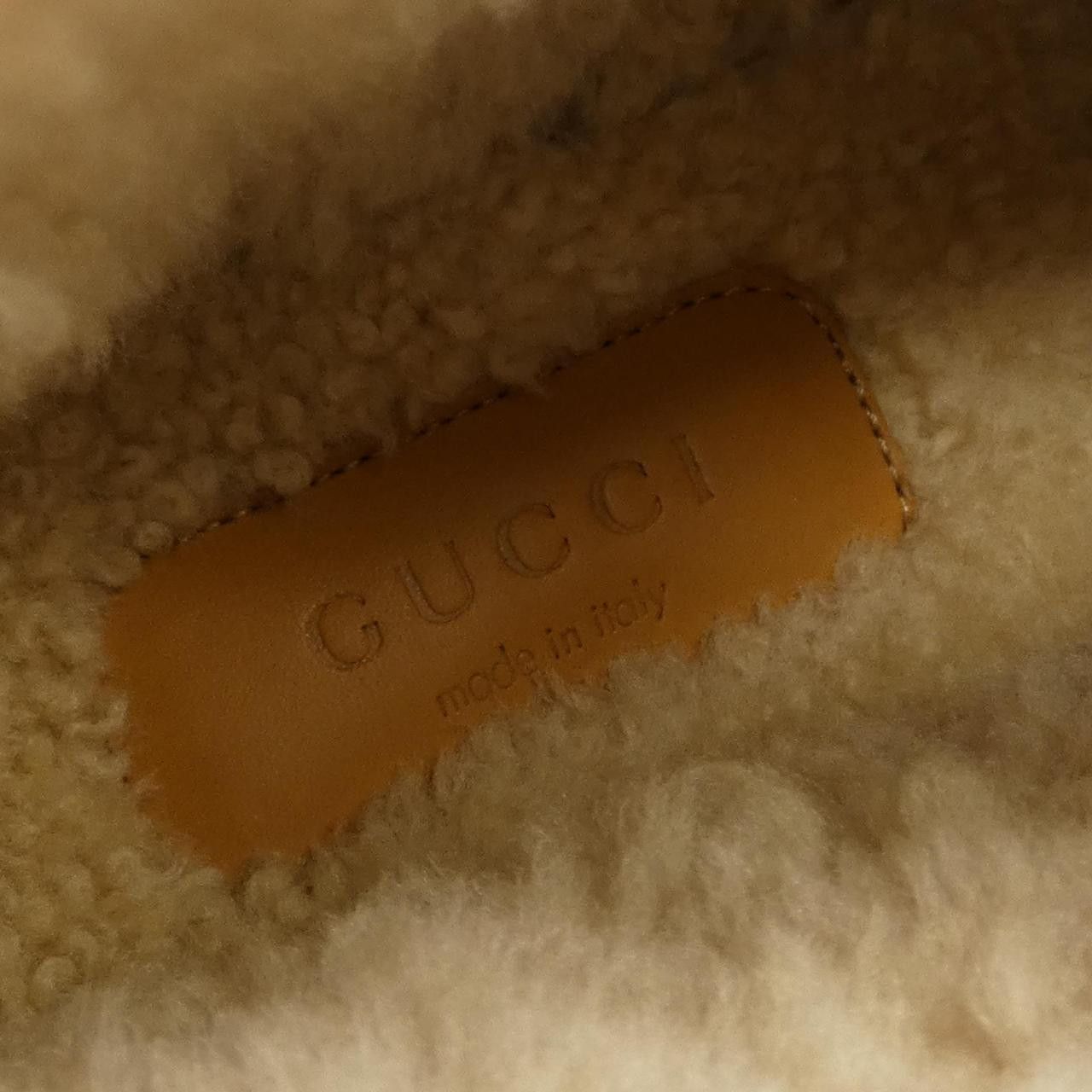 Gucci Gucci Gucci Shearling Boots Natural Material Shoes 629086 2C810 DUTY FREE for USA Size ONE SIZE - 6 Thumbnail