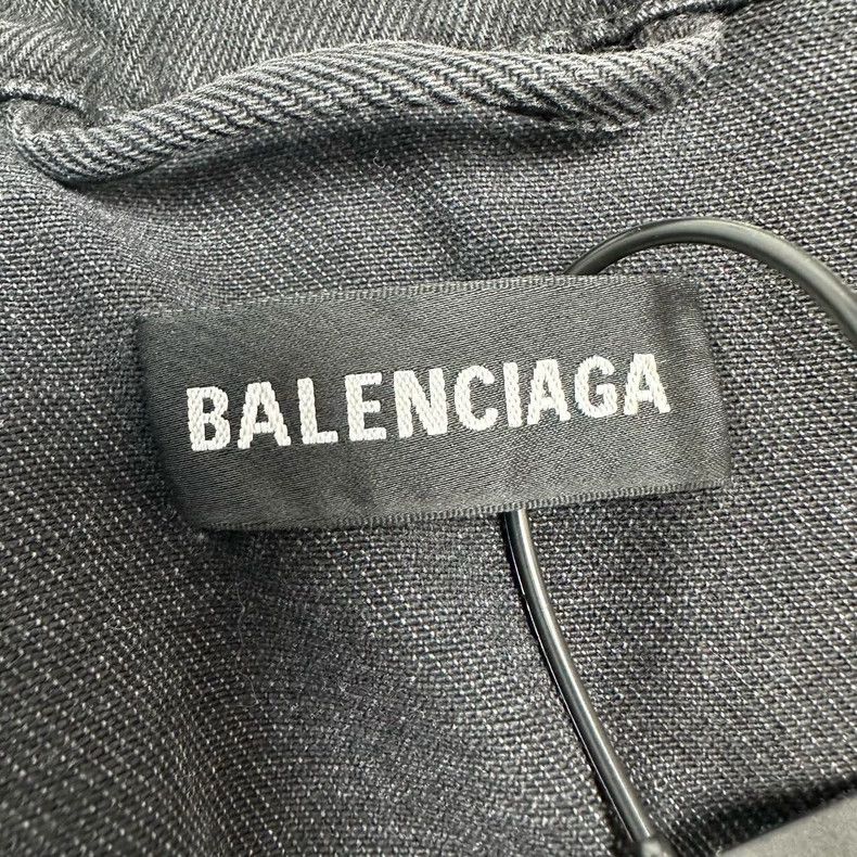 Balenciaga Balenciaga Rainbow Logo Denim Jacket - dmc Size US L / EU 52-54 / 3 - 3 Thumbnail