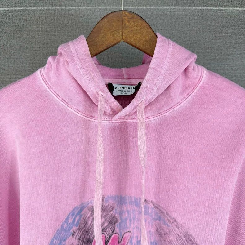 Balenciaga Balenciaga Pink Martini Limited Hoodie - dmc Size US M / EU 48-50 / 2 - 5 Thumbnail