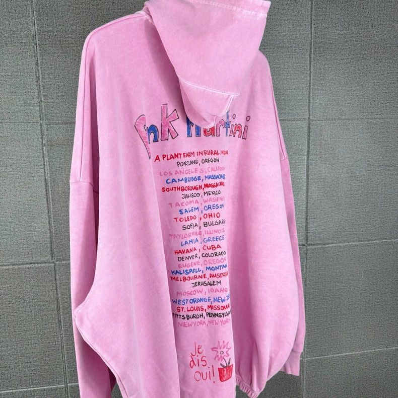 Balenciaga Balenciaga Pink Martini Limited Hoodie - dmc Size US M / EU 48-50 / 2 - 7 Thumbnail