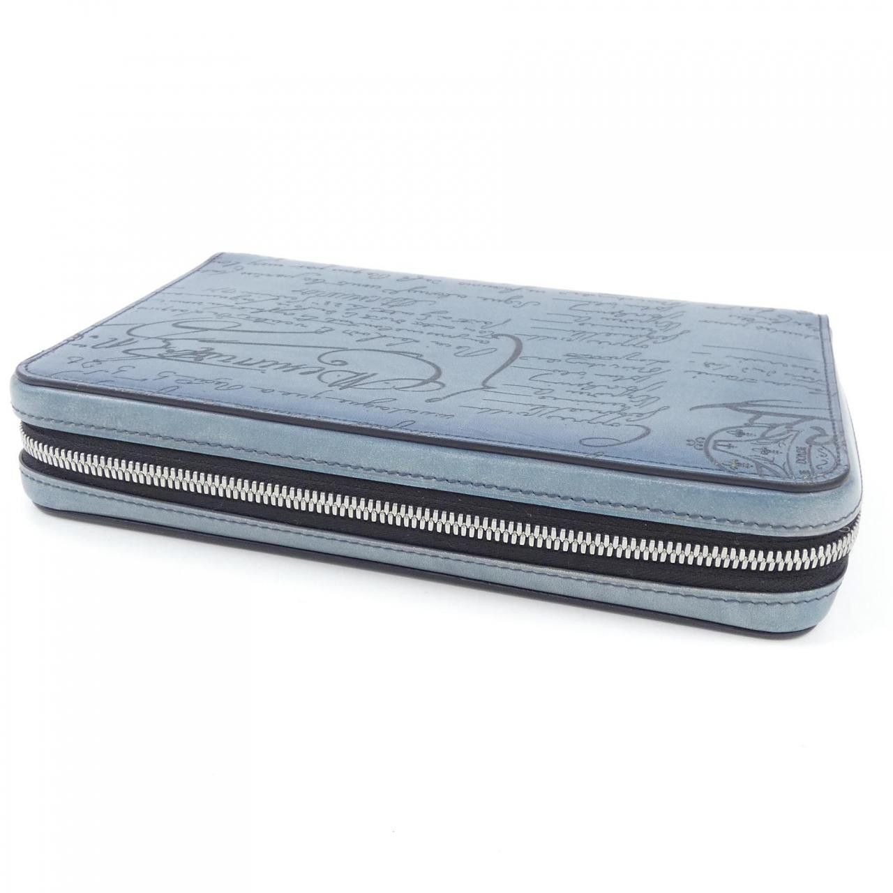Other Other Berluti Itauba Wide Grandiant Wallet Leather Long Wallet DUTY FREE for USA Size ONE SIZE - 4 Thumbnail