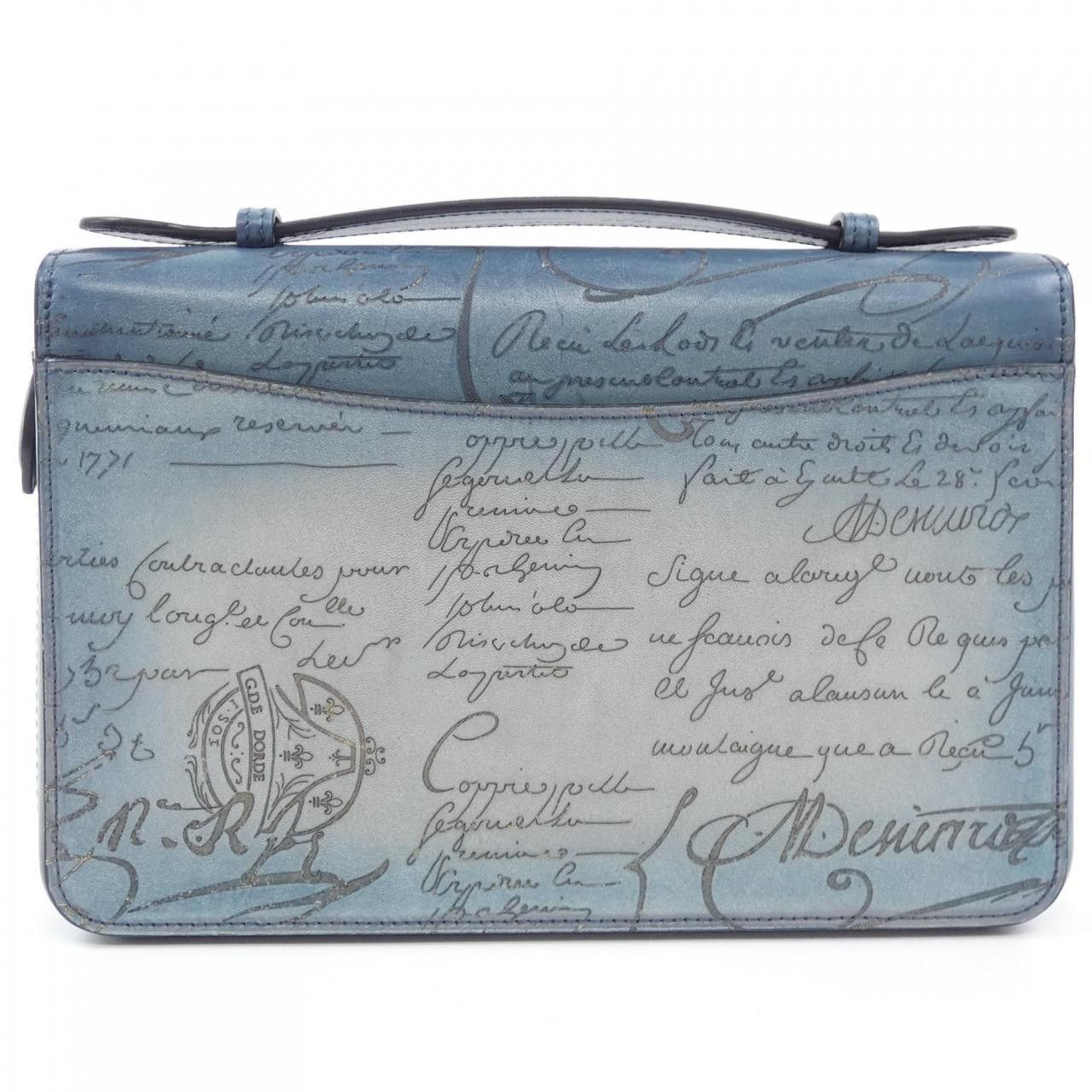 Other Other Berluti Itauba Wide Grandiant Wallet Leather Long Wallet DUTY FREE for USA Size ONE SIZE - 3 Thumbnail