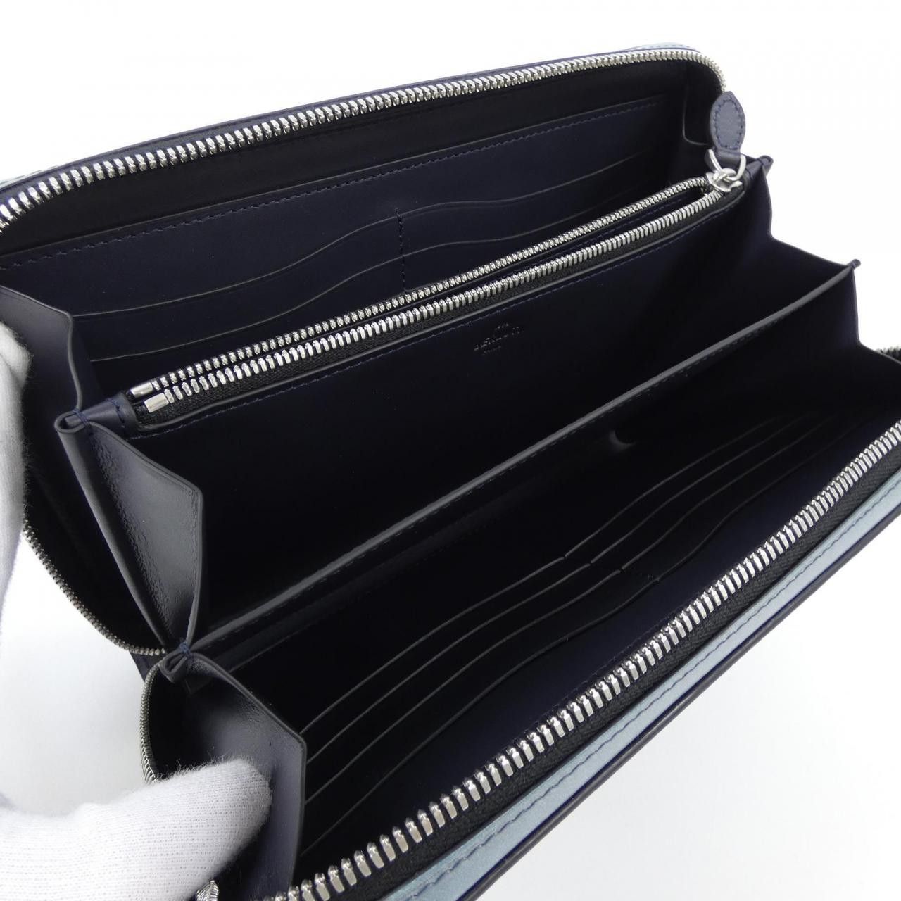 Other Other Berluti Itauba Wide Grandiant Wallet Leather Long Wallet DUTY FREE for USA Size ONE SIZE - 6 Thumbnail