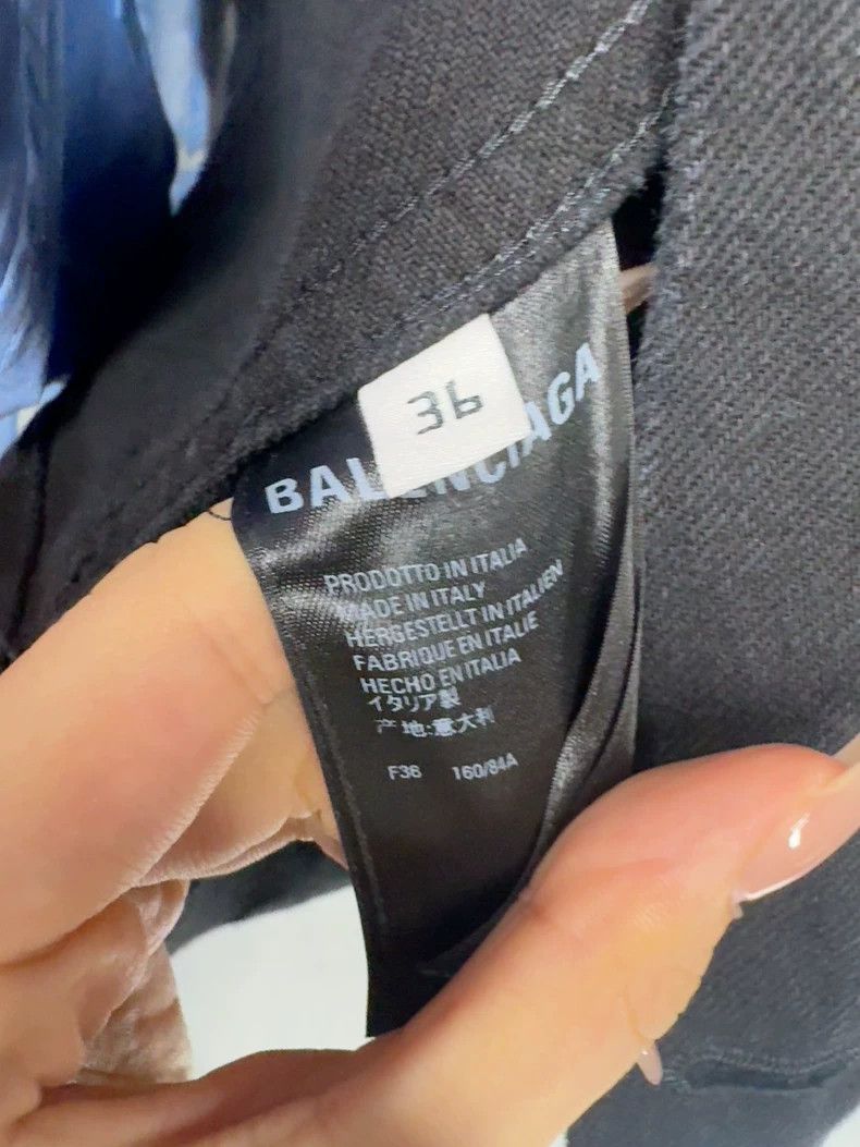 Balenciaga Balenciaga Denim Jacket - dmc Size US M / EU 48-50 / 2 - 4 Thumbnail