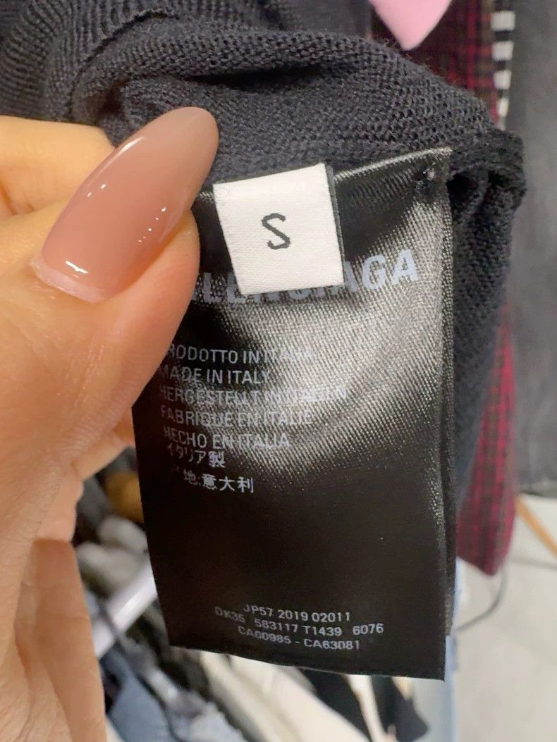 Balenciaga Balenciaga Black Sweater - dmc Size US M / EU 48-50 / 2 - 3 Thumbnail