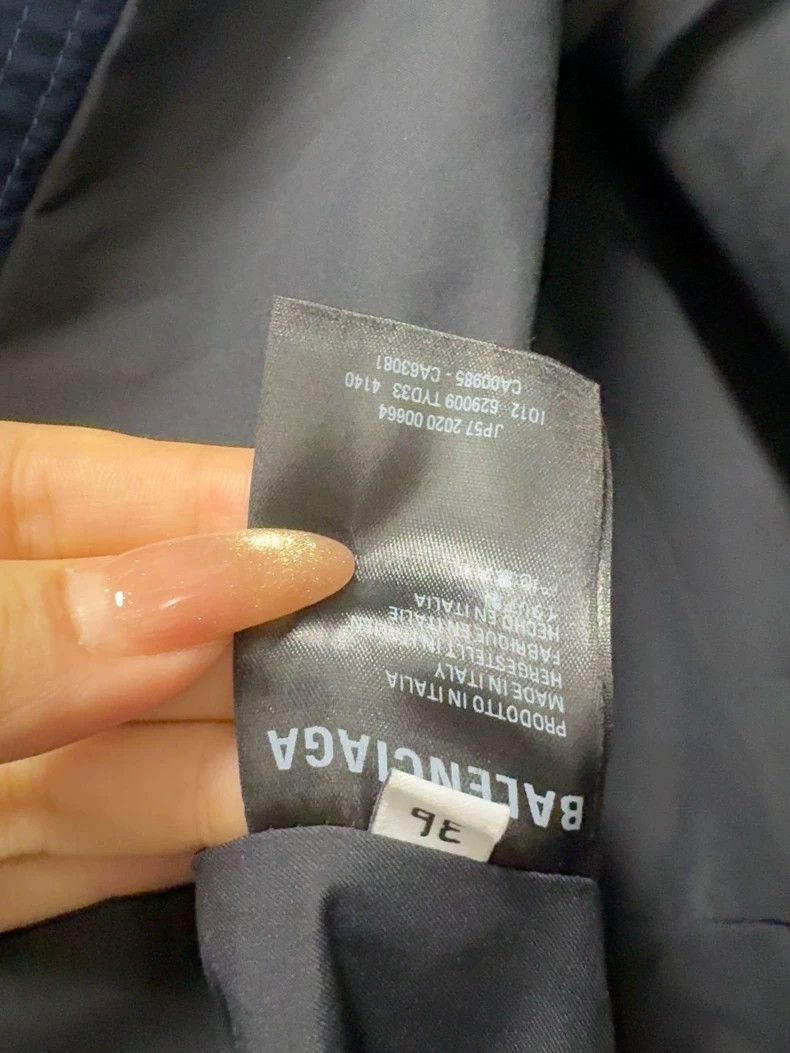 Balenciaga Balenciaga Blue Jacket - dmc Size US M / EU 48-50 / 2 - 3 Thumbnail