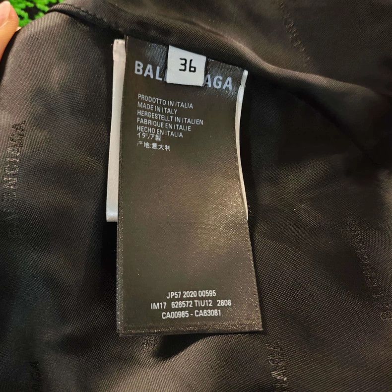 Balenciaga Balenciaga Green Houndstooth Jacket 36 - dmc Size US S / EU 44-46 / 1 - 2 Thumbnail