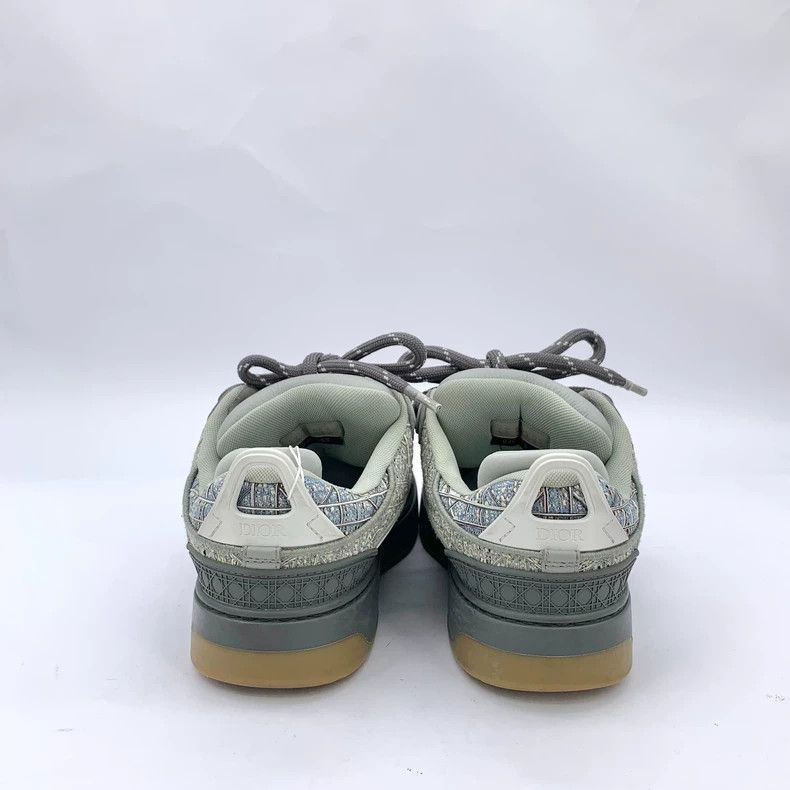 Dior Dior Limited Logo Gray Platform Sneakers - dmc Size US 6 / EU 39 - 4 Thumbnail