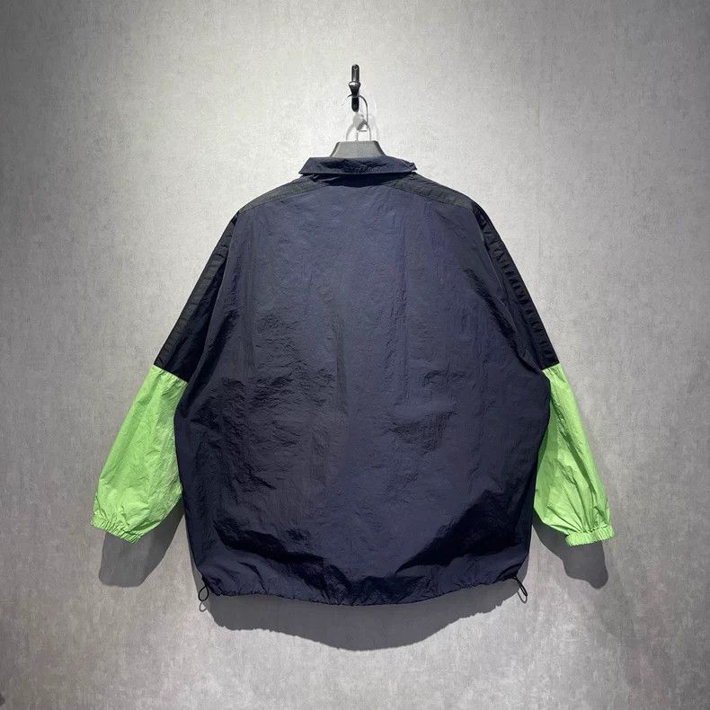 Balenciaga Balenciaga Colorblock Logo Windbreaker - dmc Size US M / EU 48-50 / 2 - 2 Thumbnail