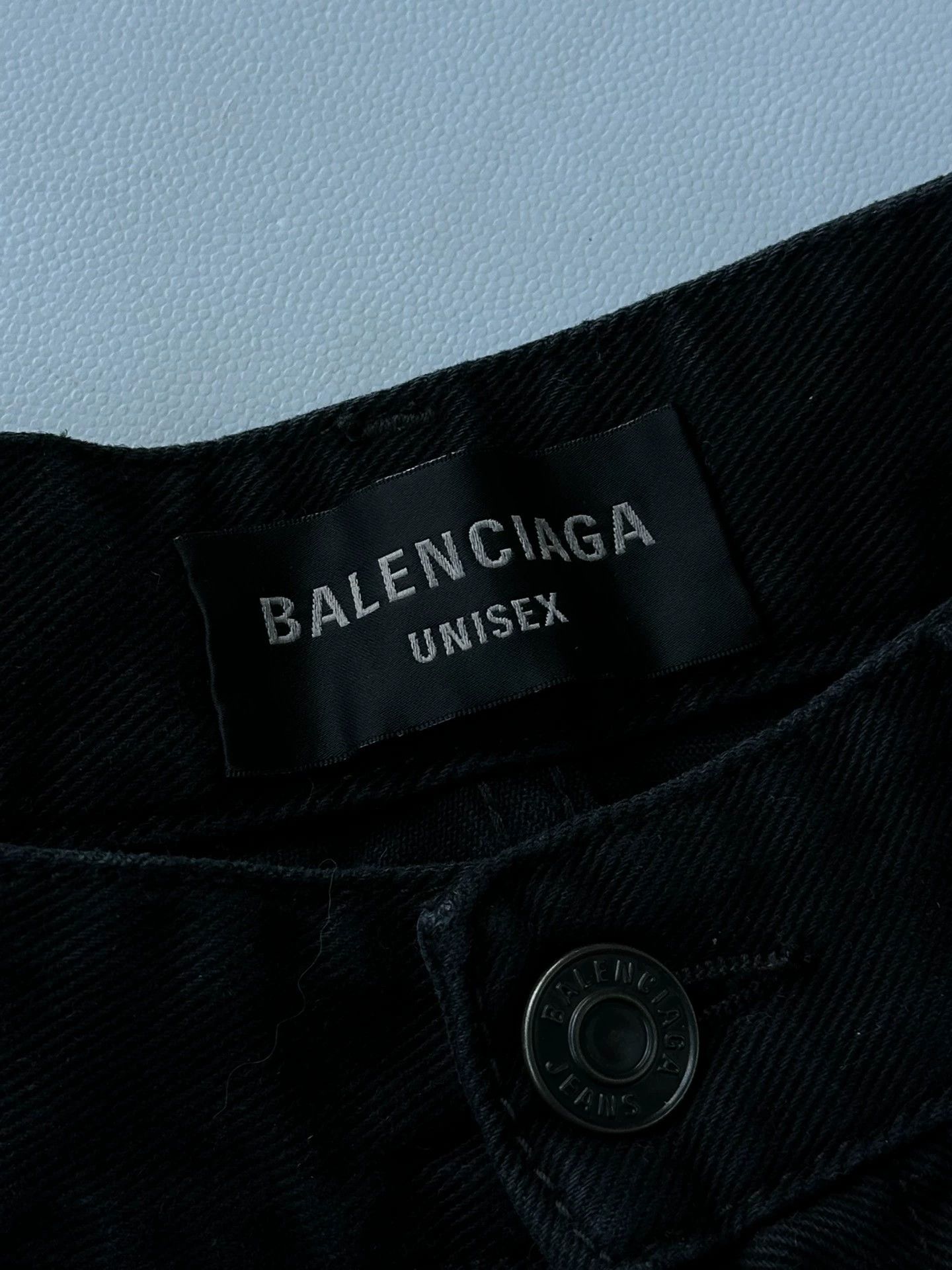Balenciaga Balenciaga Fringe Denim Shorts - dmc Size US 34 / EU 50 - 3 Thumbnail