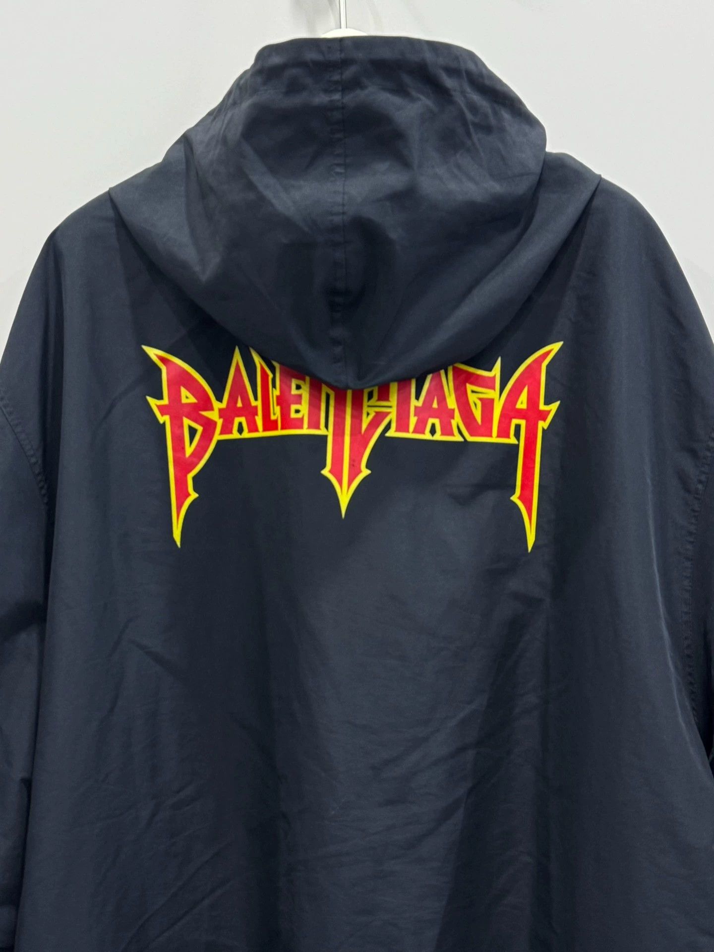 Balenciaga Balenciaga Lightning Logo Hooded Jacket - dmc Size US M / EU 48-50 / 2 - 5 Thumbnail