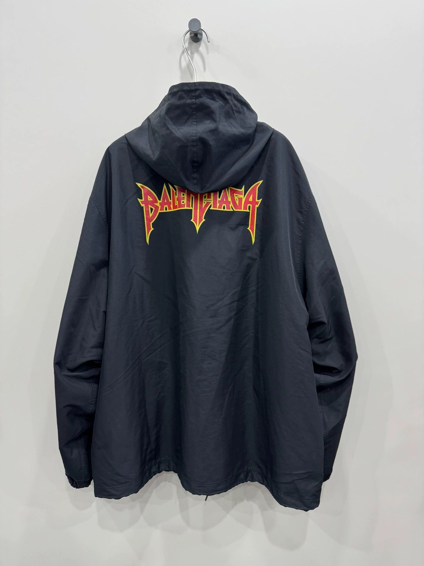 Balenciaga Balenciaga Lightning Logo Hooded Jacket - dmc Size US M / EU 48-50 / 2 - 2 Thumbnail