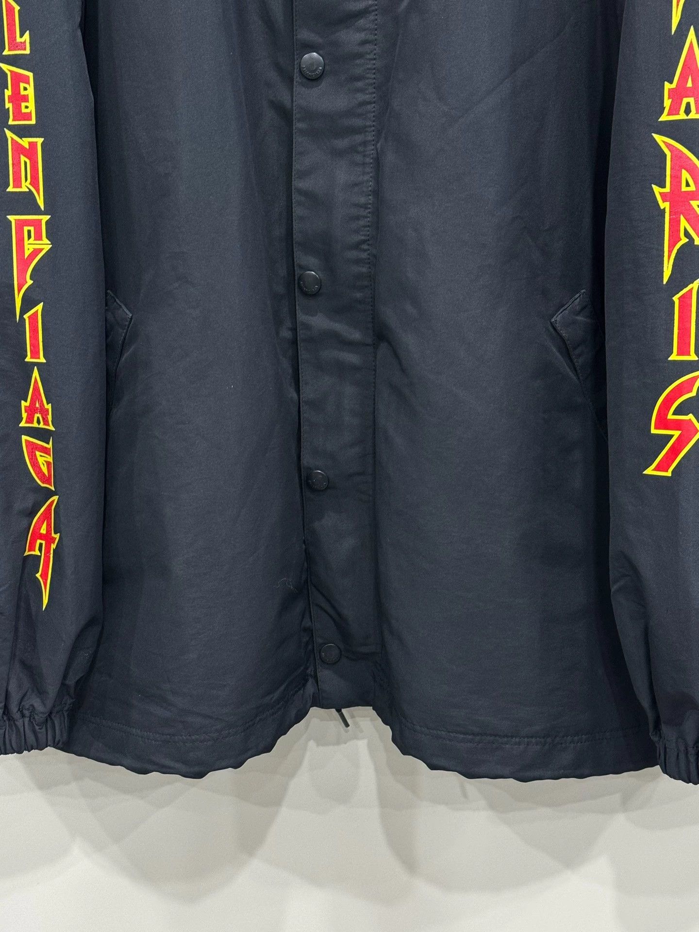 Balenciaga Balenciaga Lightning Logo Hooded Jacket - dmc Size US M / EU 48-50 / 2 - 4 Thumbnail