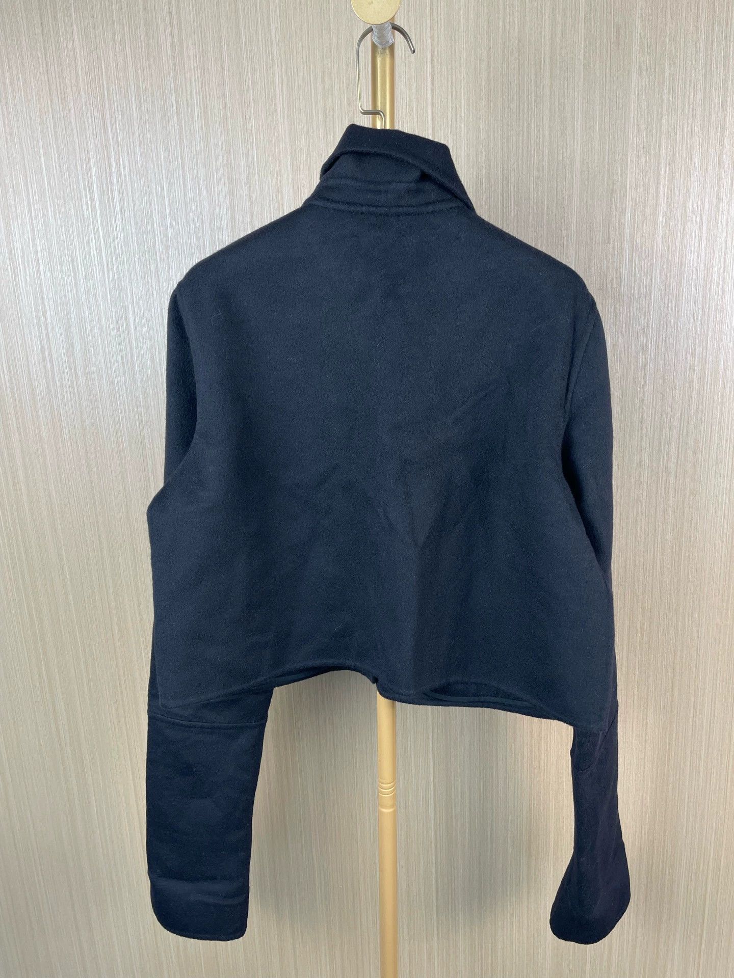 Loewe Loewe Black Wool Coat Size 40 - dmc Size US M / EU 48-50 / 2 - 2 Thumbnail