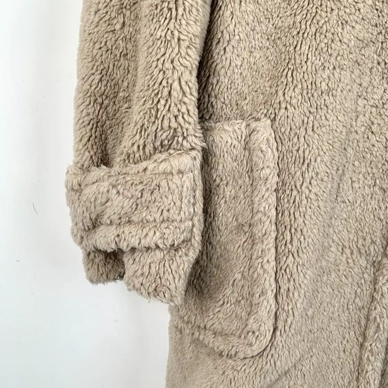 Max Mara MaxMara Brown Wool Women's Coat 0089 Size M / US 6-8 / IT 42-44 - 4 Thumbnail