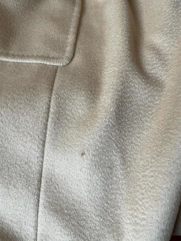 Max Mara MaxMara Beige Wool Women's Coat 0089 Size L / US 10 / IT 46 - 7 Thumbnail