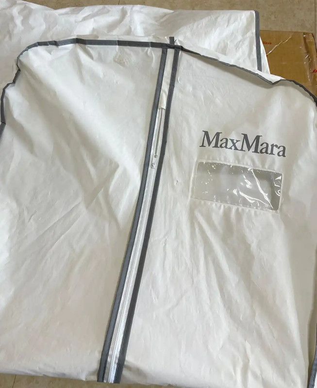 Max Mara MaxMara Beige Wool Women's Coat 0089 Size L / US 10 / IT 46 - 9 Thumbnail