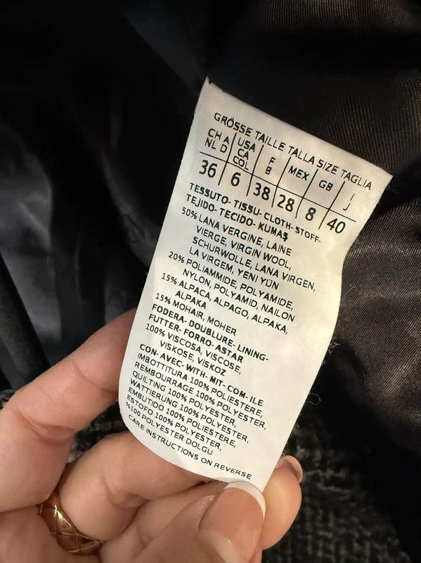Max Mara MaxMara Winter Long Gray Wool Blend Coat 0089 Size M / US 6-8 / IT 42-44 - 5 Thumbnail
