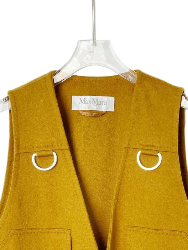 Max Mara MaxMara Brown Wool Women’s Coat 0089 Size M / US 6-8 / IT 42-44 - 3 Thumbnail