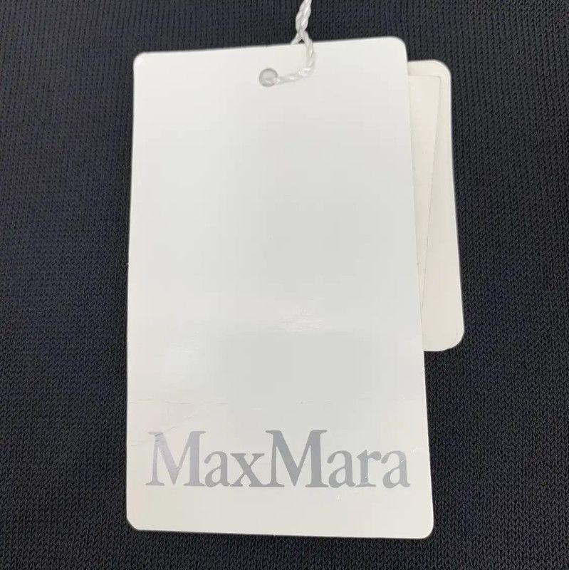 Max Mara MaxMara Elegant Black Long Sleeve Dress 0089 Size XS / US 0-2 / IT 36-38 - 8 Thumbnail
