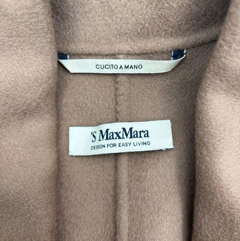Max Mara MaxMara Spring Autumn Camel Wool Coat 0089 Size M / US 6-8 / IT 42-44 - 9 Thumbnail