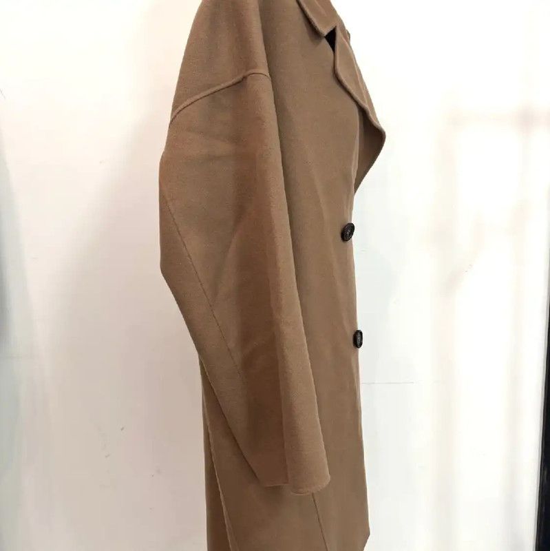 Max Mara MaxMara Spring Autumn Camel Wool Coat 0089 Size M / US 6-8 / IT 42-44 - 5 Thumbnail