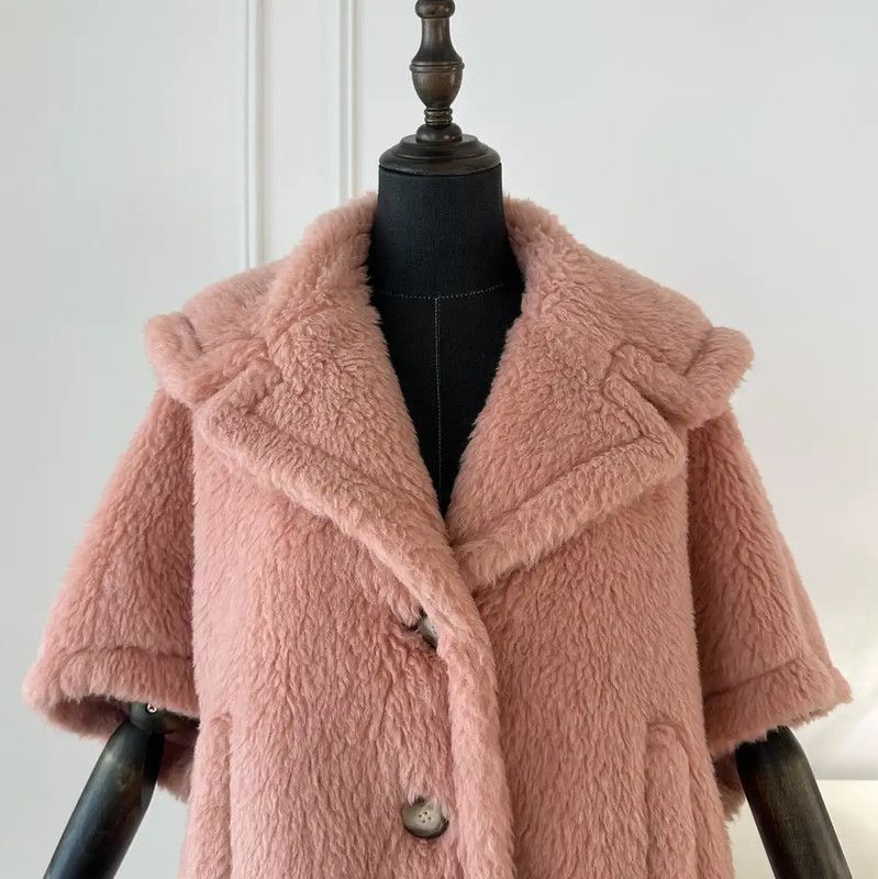 Max Mara MaxMara Pink Alpaca Wool Cardigan 0089 Size S / US 4 / IT 40 - 6 Thumbnail