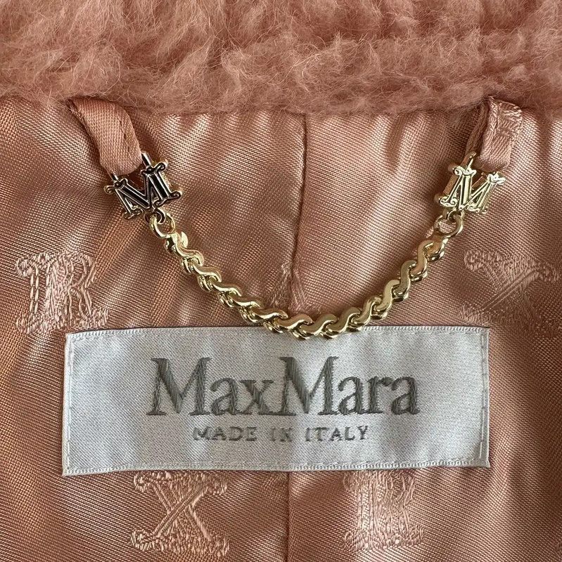 Max Mara MaxMara Pink Alpaca Wool Cardigan 0089 Size S / US 4 / IT 40 - 7 Thumbnail