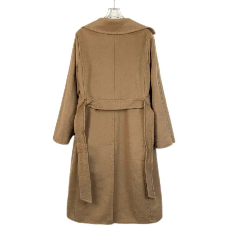 Max Mara MaxMara Brown Women's Coat 0089 Size M / US 6-8 / IT 42-44 - 2 Thumbnail