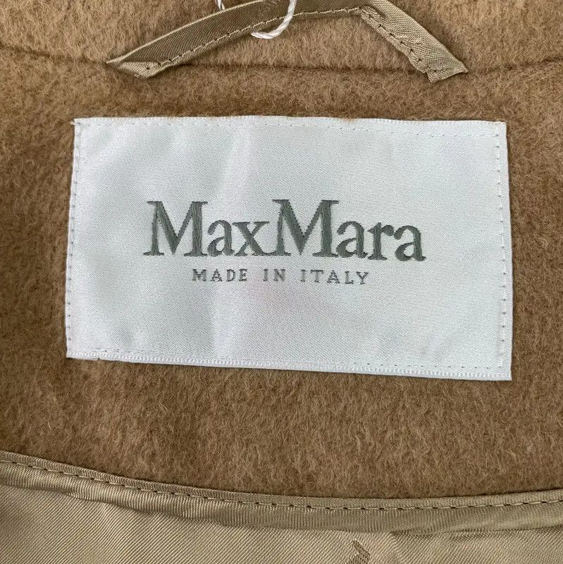 Max Mara MaxMara Brown Women's Coat 0089 Size M / US 6-8 / IT 42-44 - 6 Thumbnail