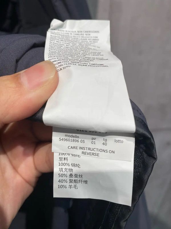 Max Mara MaxMara Gray Cotton Women's Coat 0089 Size L / US 10 / IT 46 - 4 Thumbnail