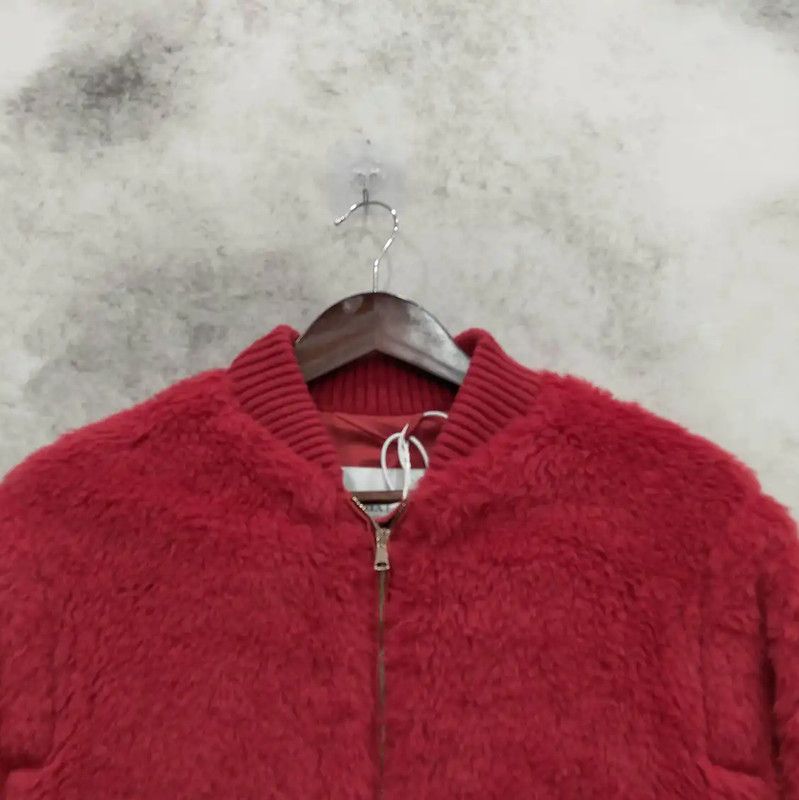 Max Mara MaxMara Cozy Red Wool Women's Jacket 0089 Size S / US 4 / IT 40 - 6 Thumbnail